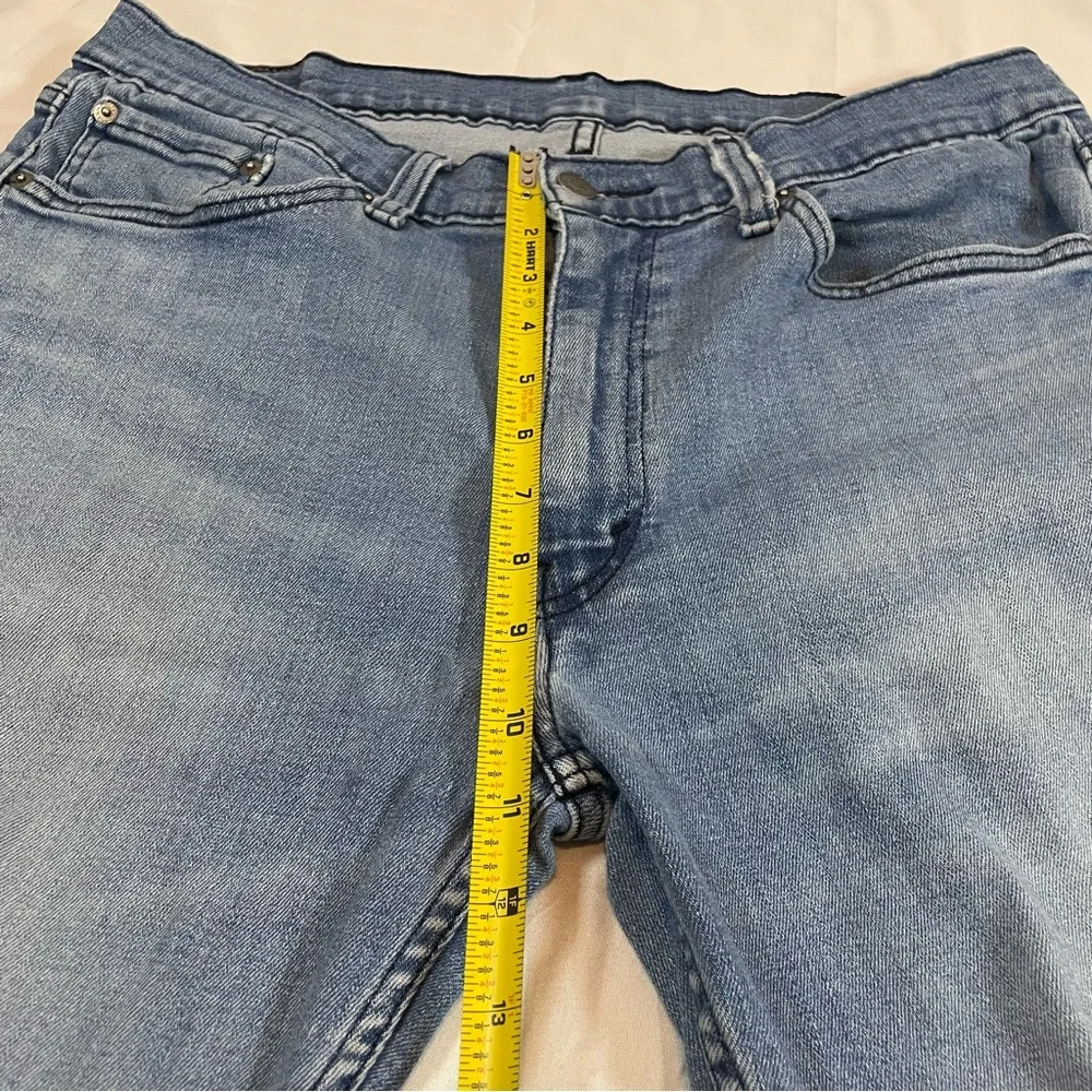 Levis 514 Mens Straight Fit Jeans Light Wash Blue Denim‎ 36x28 00514-1285